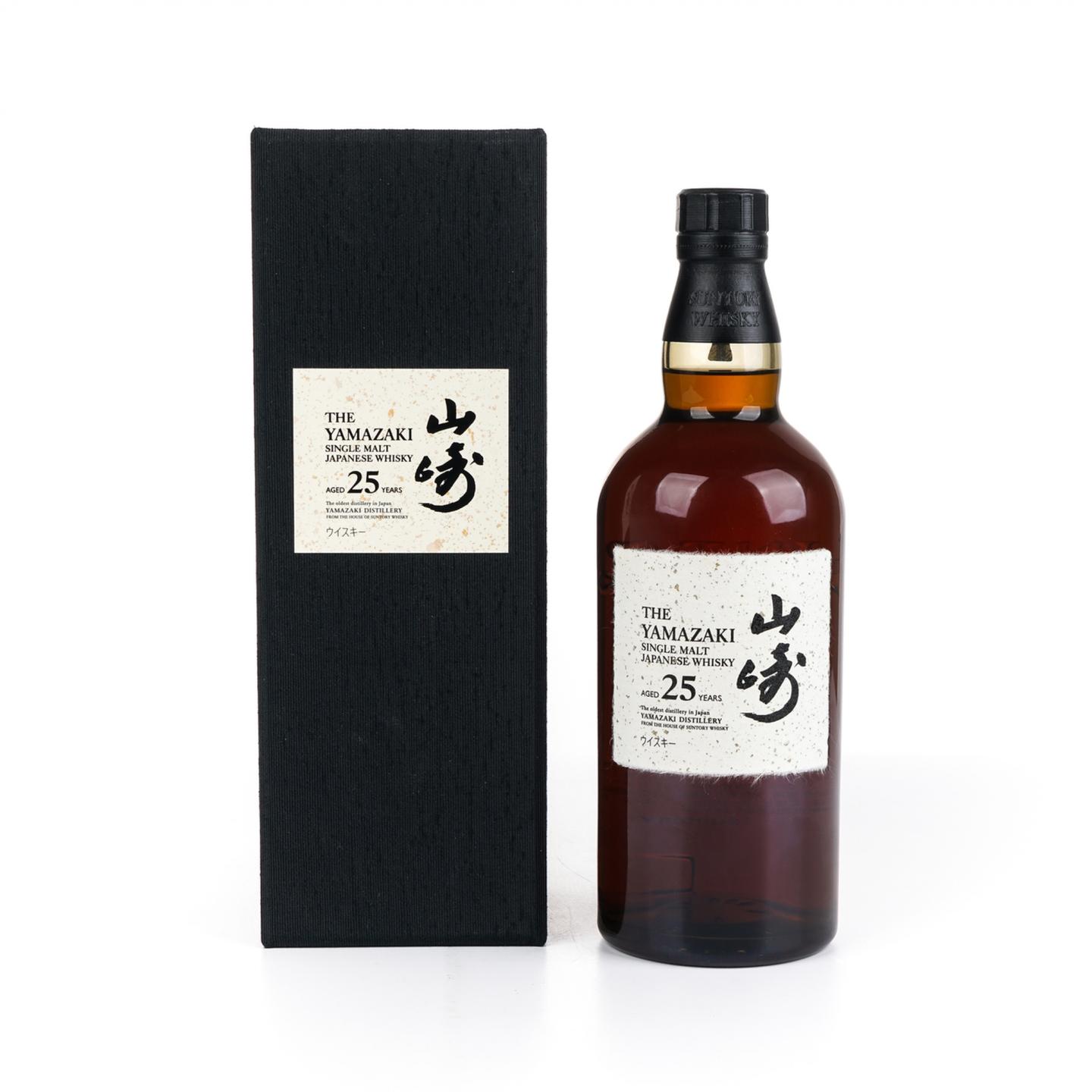 山崎 25年 新版 43%