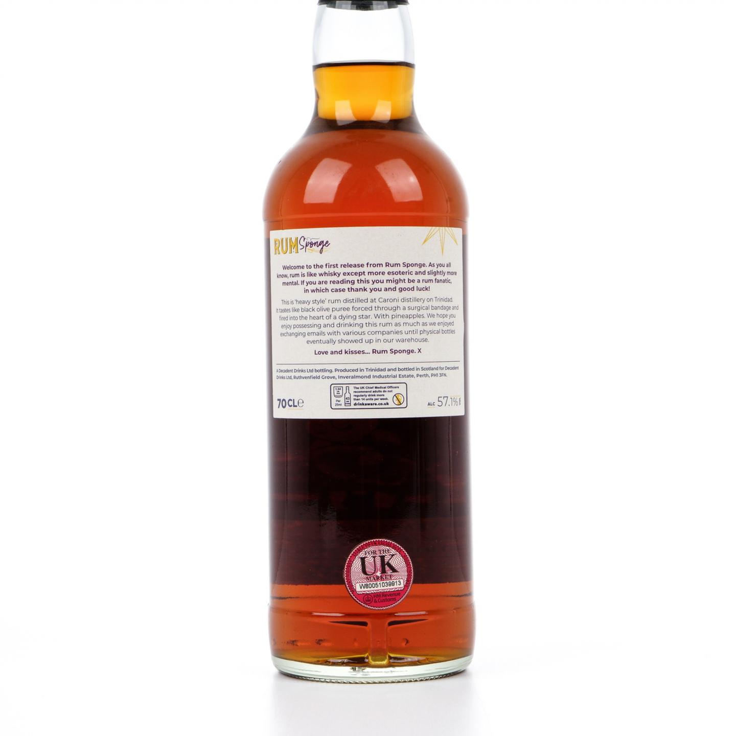 朗姆酒海绵 Caroni 卡罗尼 22年 1998-2020 Edition No.1