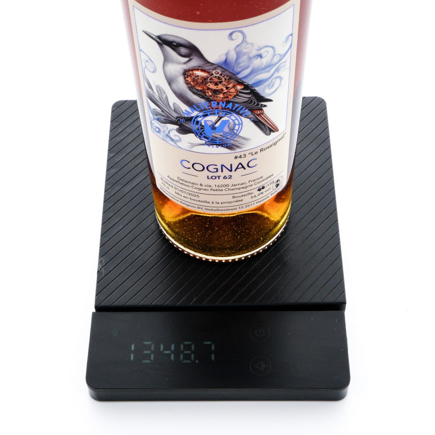 Delamain & cie 干邑#43 "Le Rossignol"Lot 62 Malternative Belgium