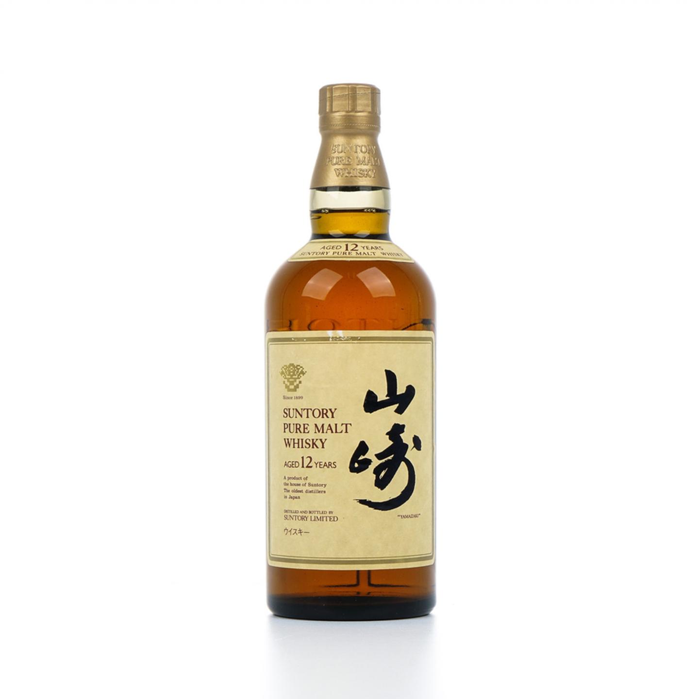 山崎 12年 金花标 Pure Malt 750ML