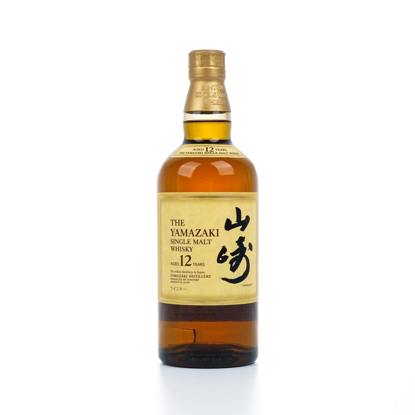 山崎 12年 Single Malt 金花头 700ml