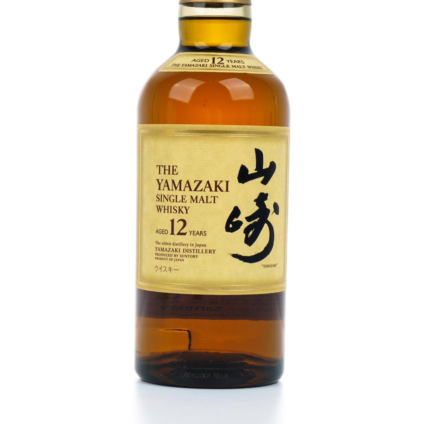 山崎 12年 Single Malt 金花头 700ml