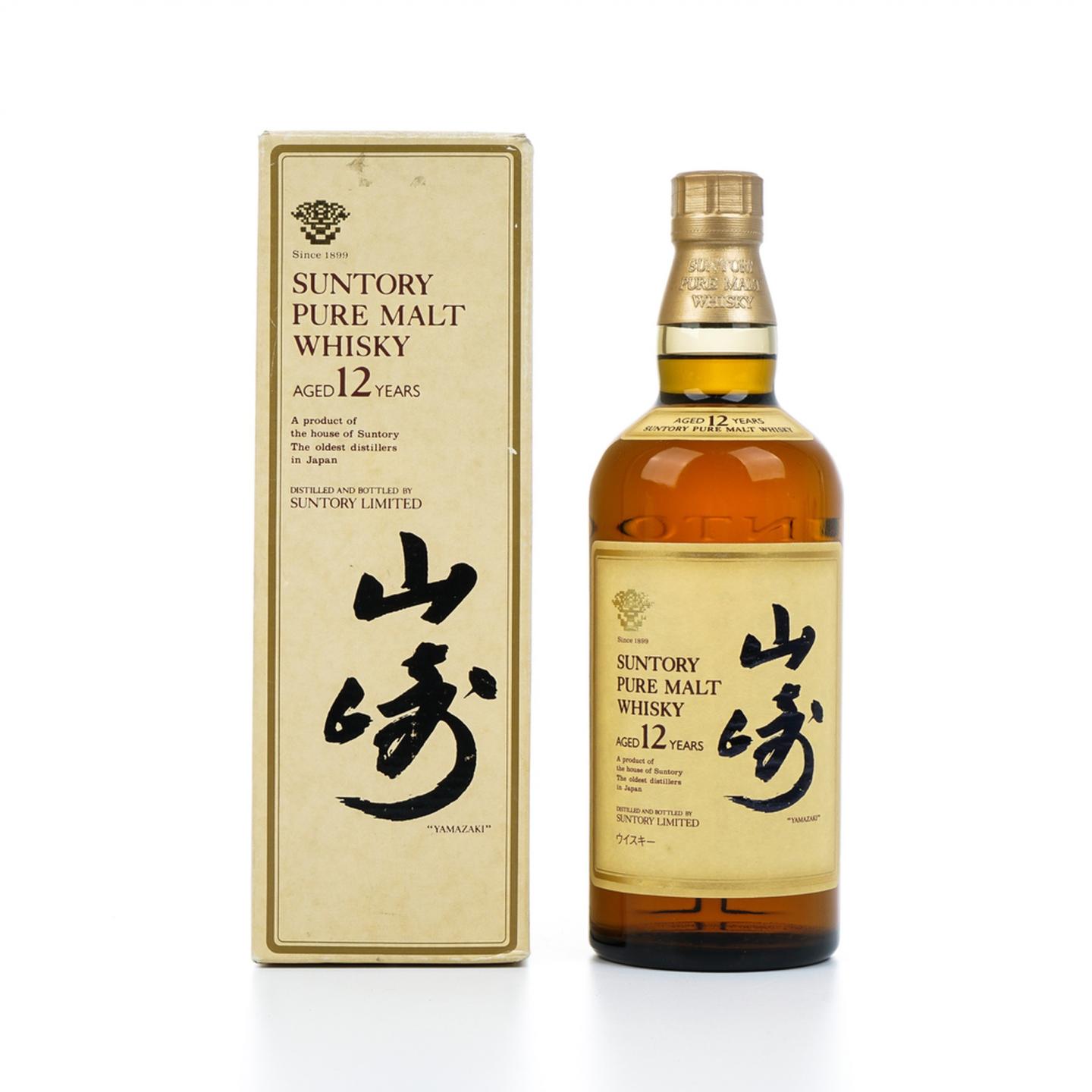 山崎 12年 金花标 Pure Malt 750ml