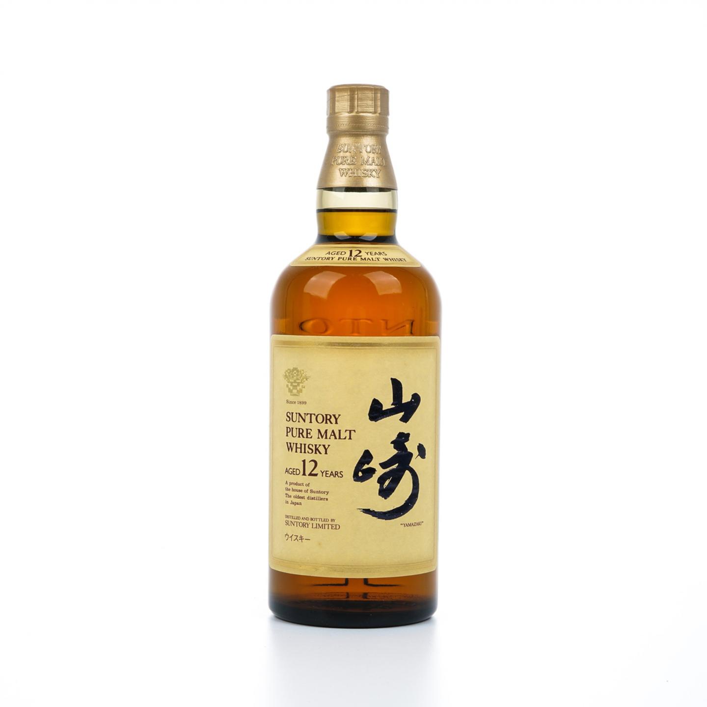 山崎 12年 金花标 Pure Malt 750ml