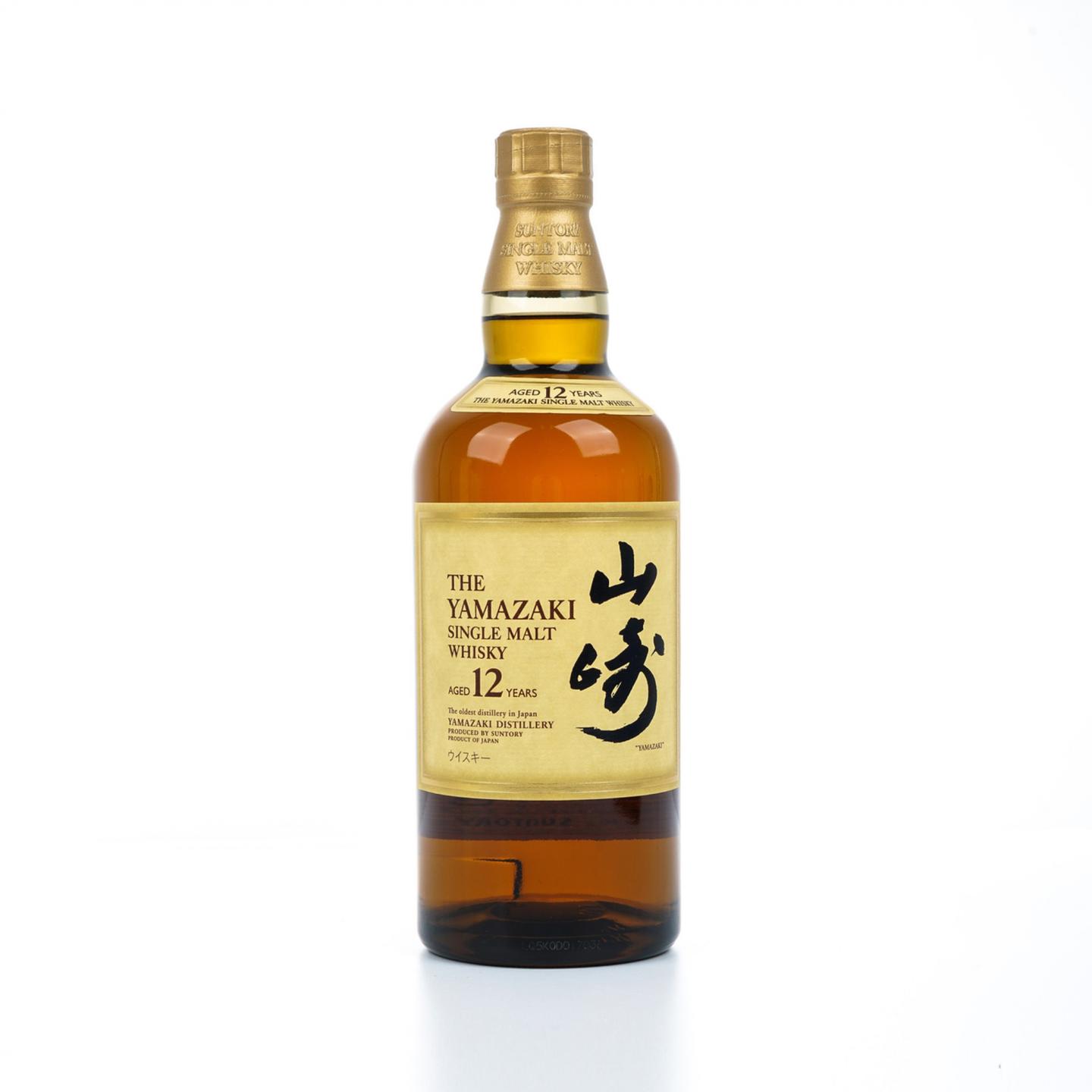 山崎 12年 Single Malt 金花头 43%