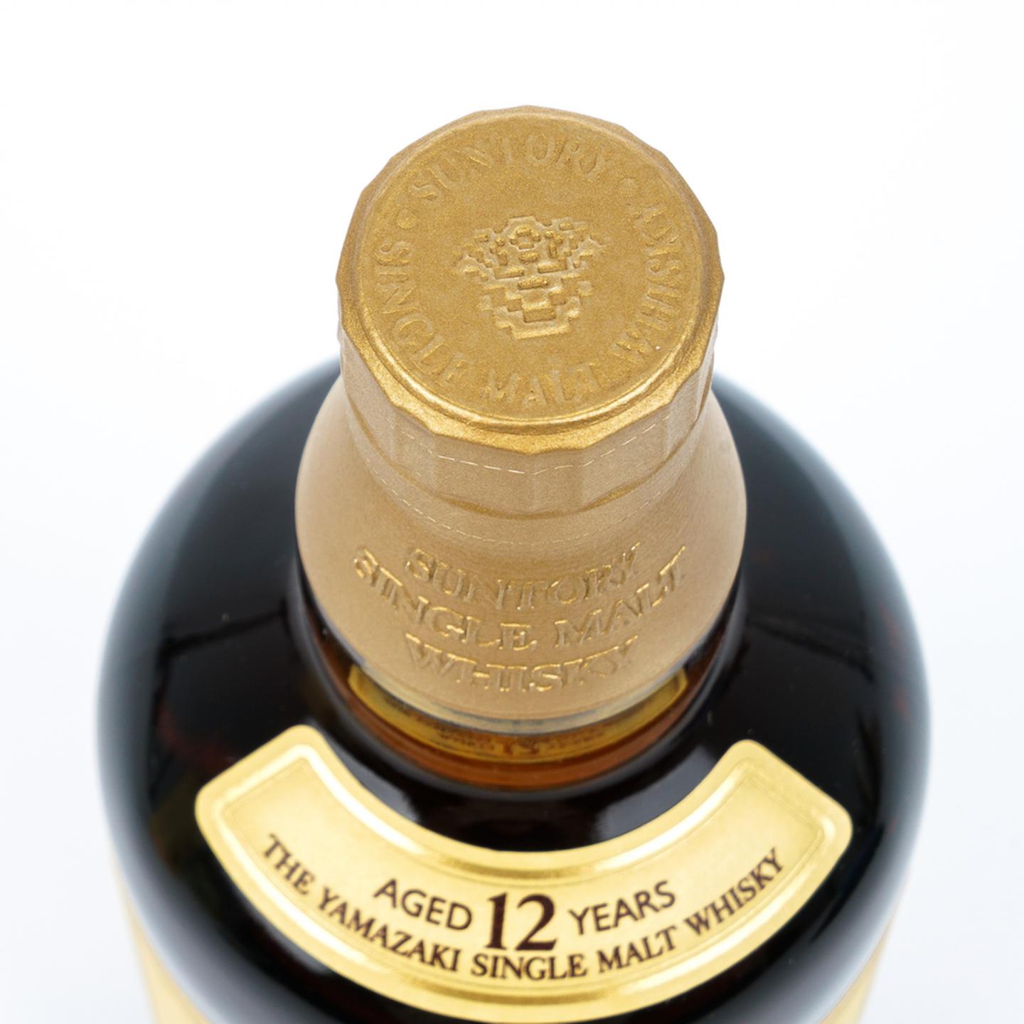 山崎 12年 Single Malt 金花头 43%