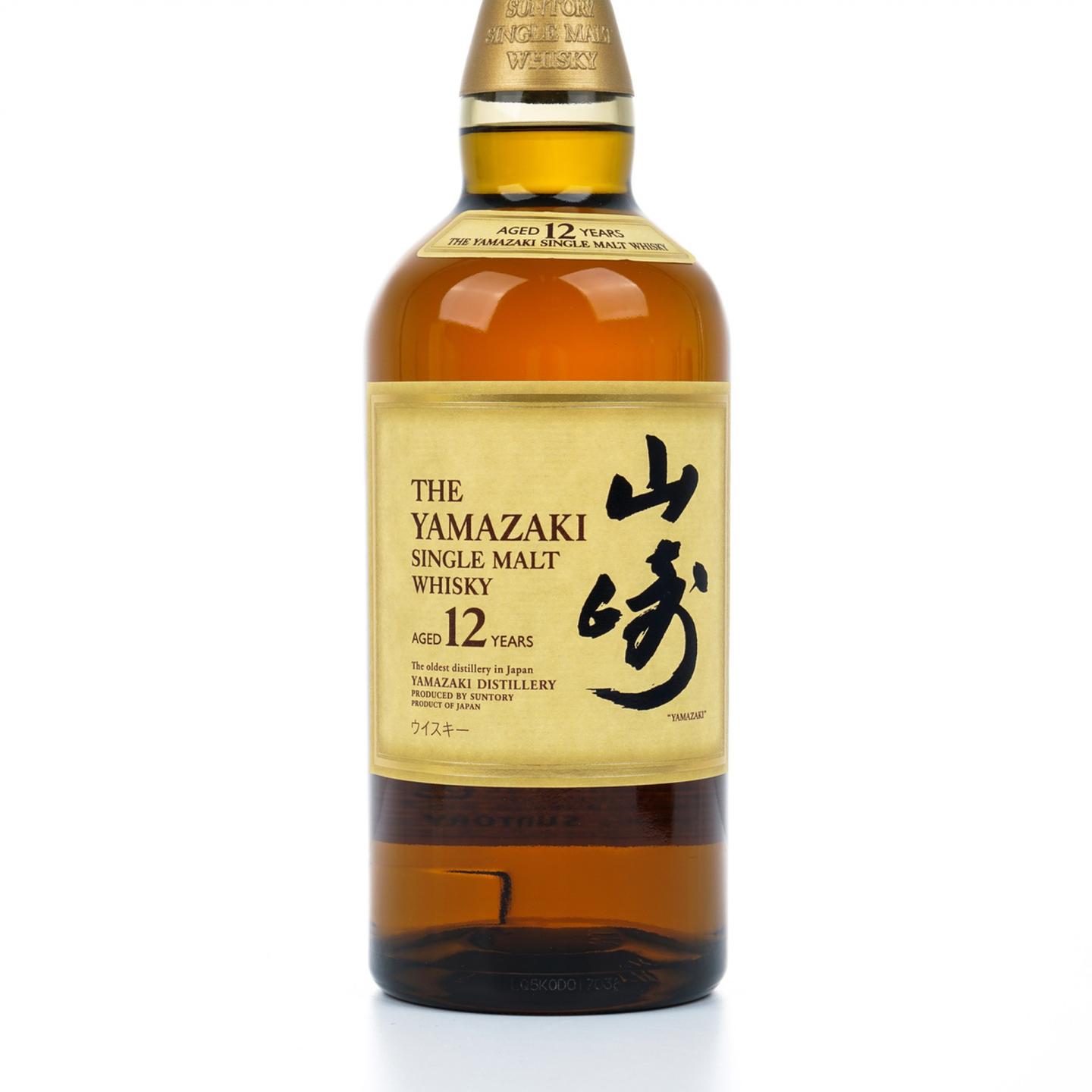 山崎 12年 Single Malt 金花头 43%