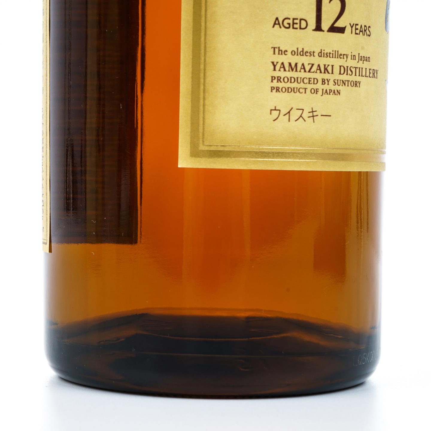 山崎 12年 Single Malt 金花头 43%
