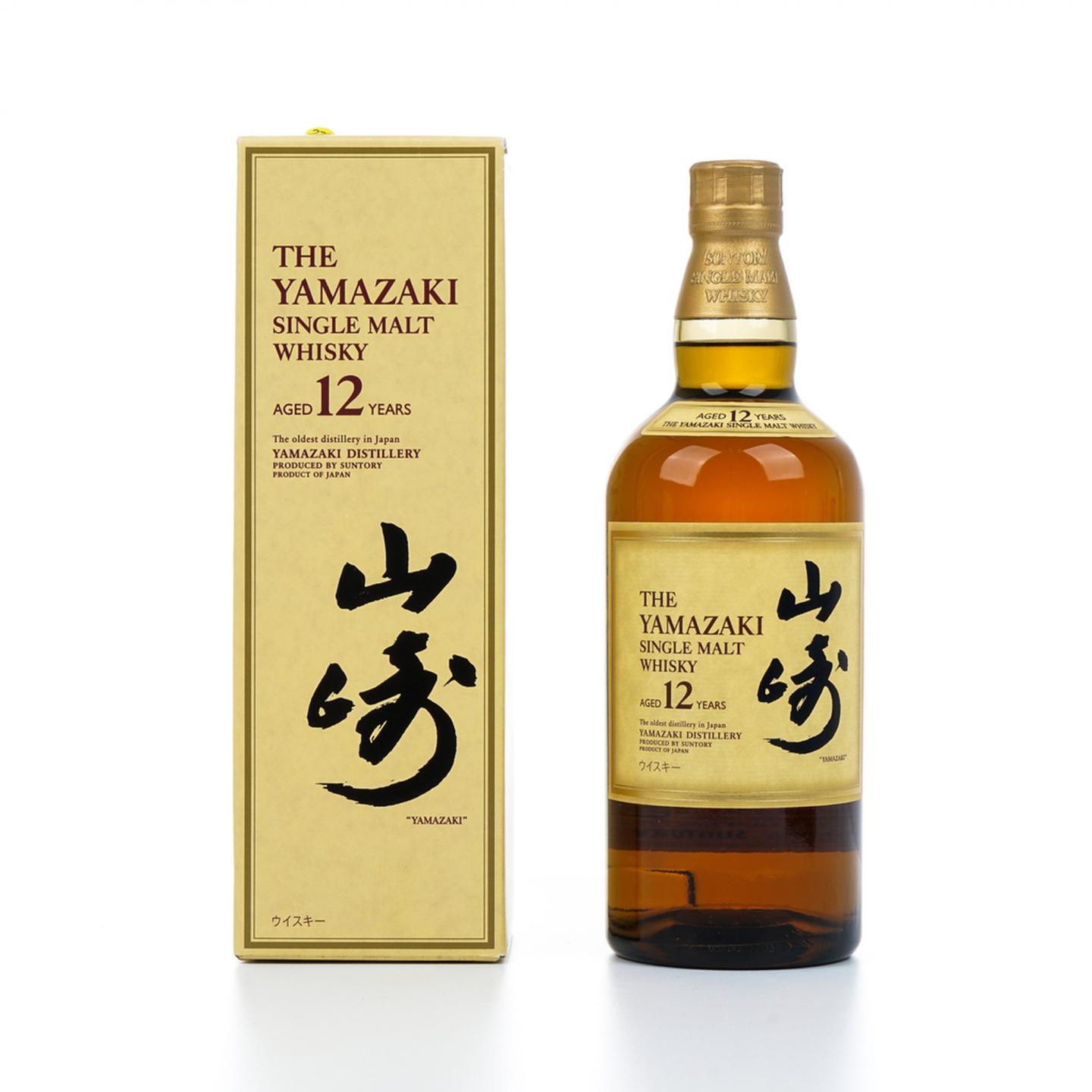山崎 12年 Single Malt 金花头 700ML