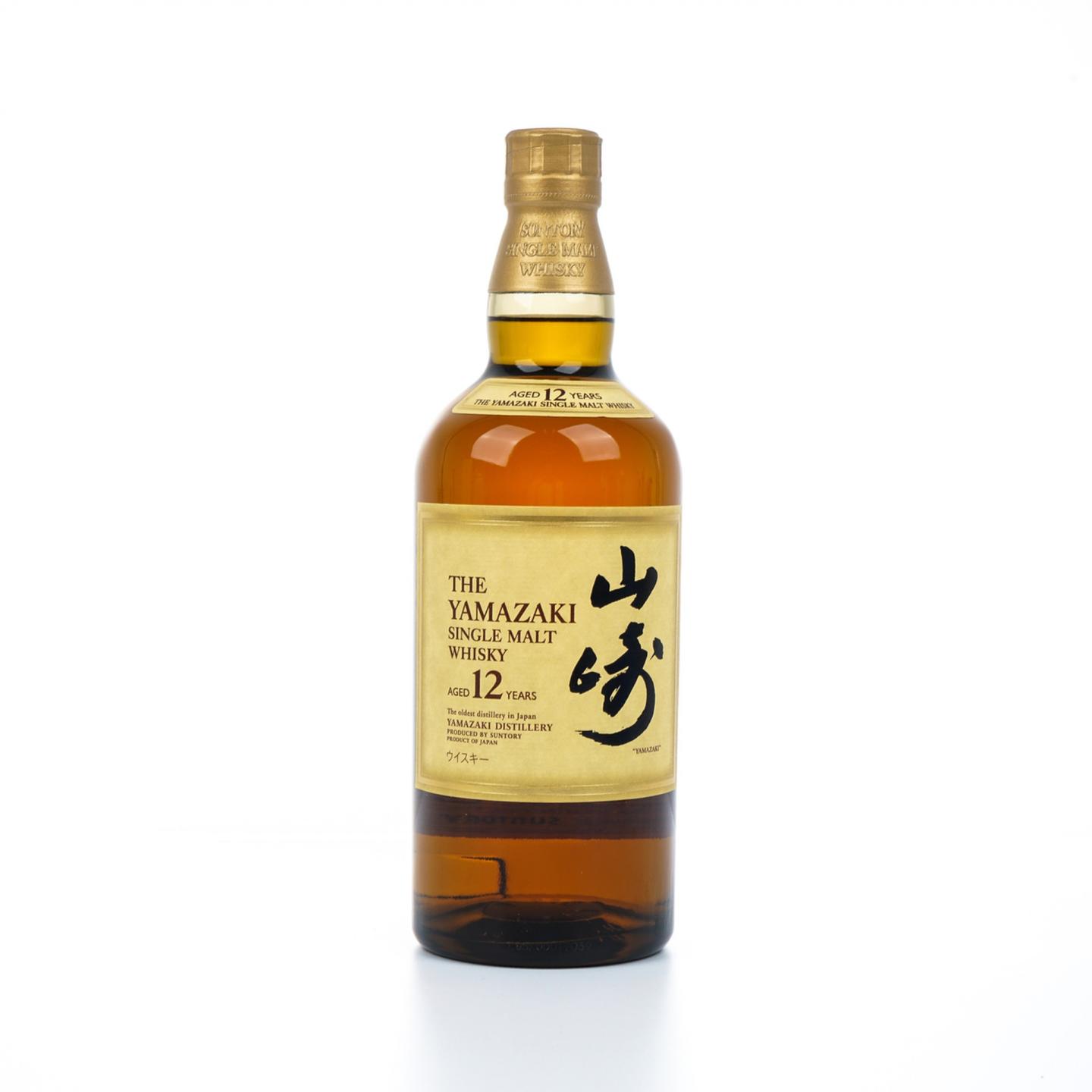 山崎 12年 Single Malt 金花头 700ML
