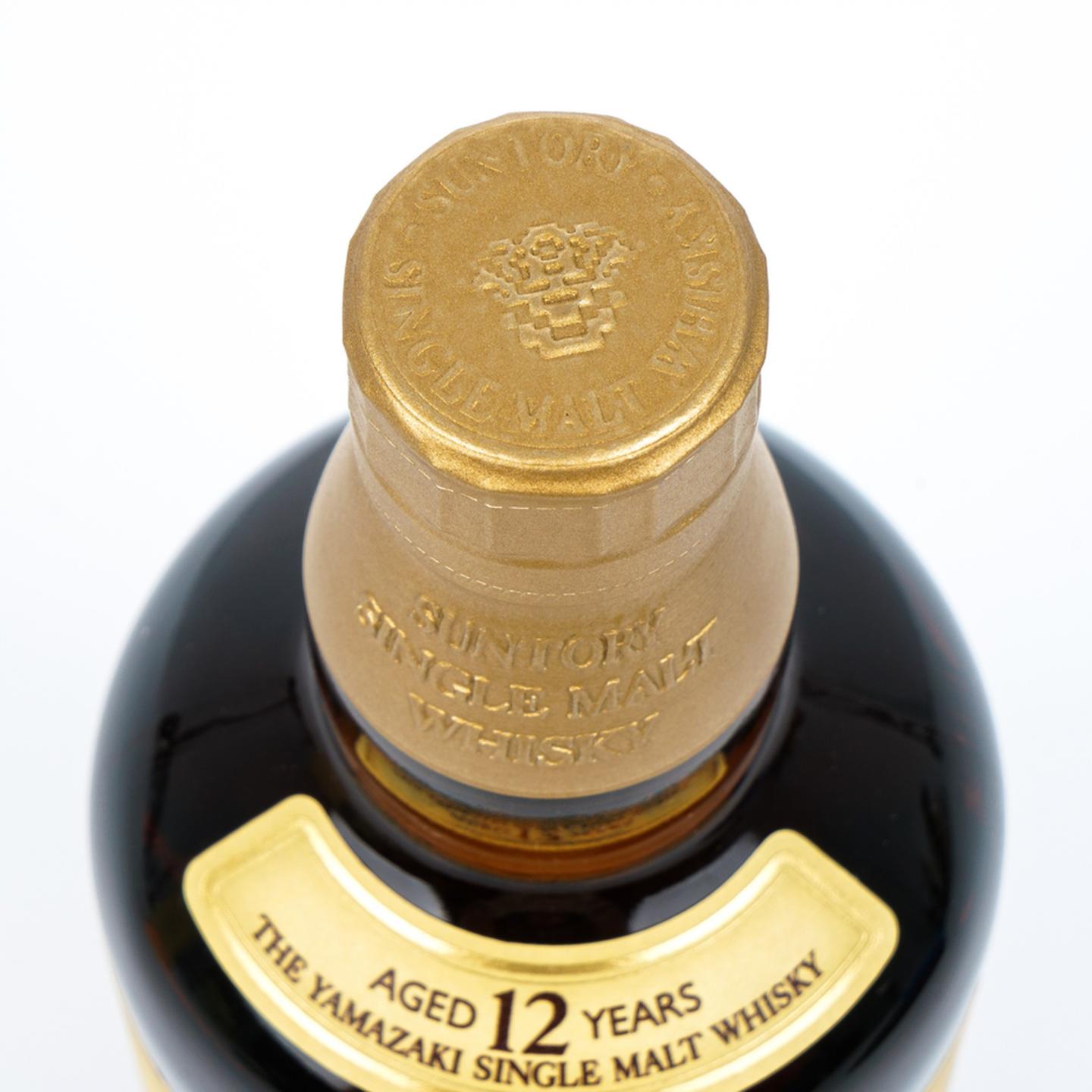 山崎 12年 Single Malt 金花头 700ML