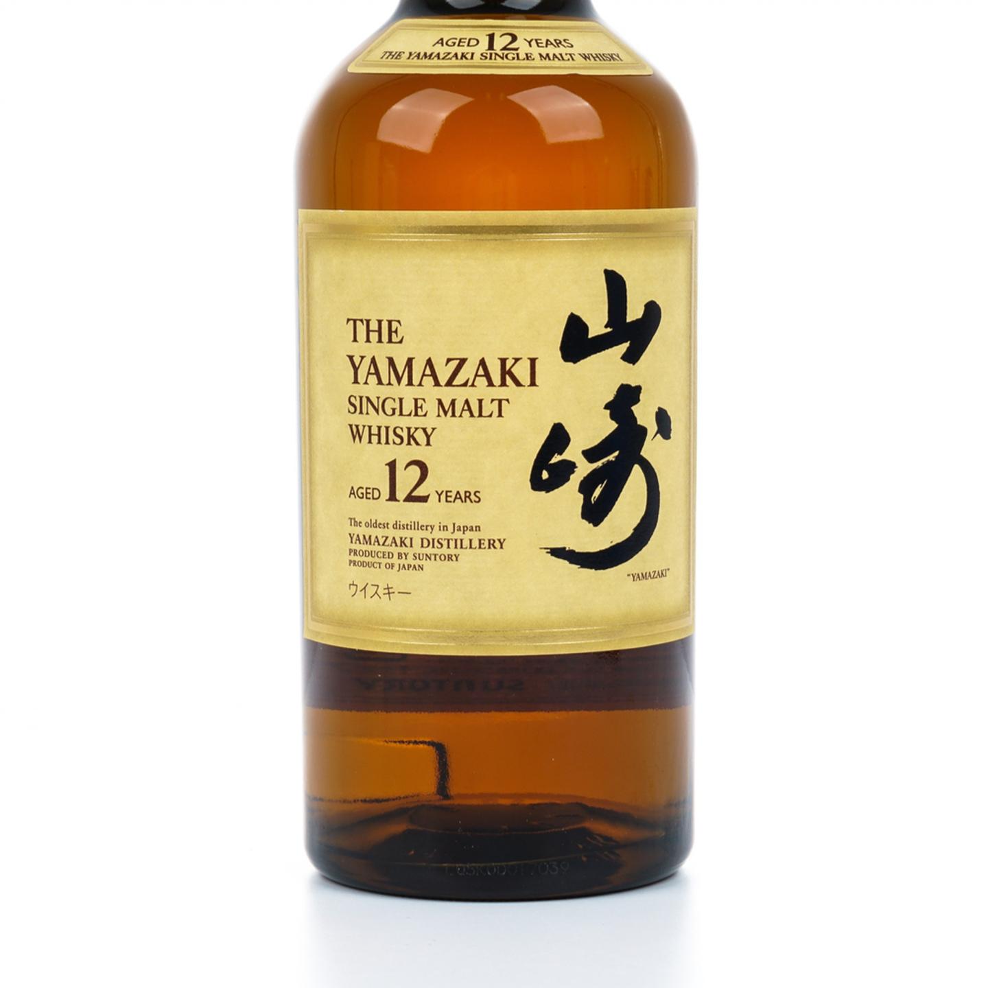 山崎 12年 Single Malt 金花头 700ML