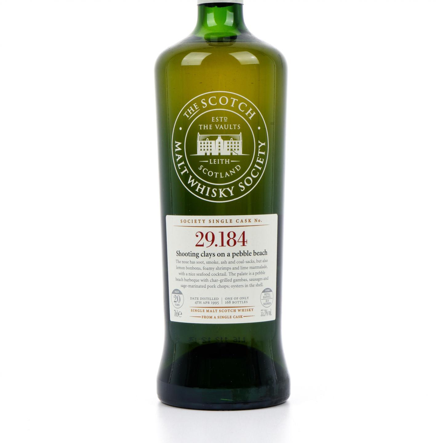 SMWS 29.184 拉弗格 20年 1995