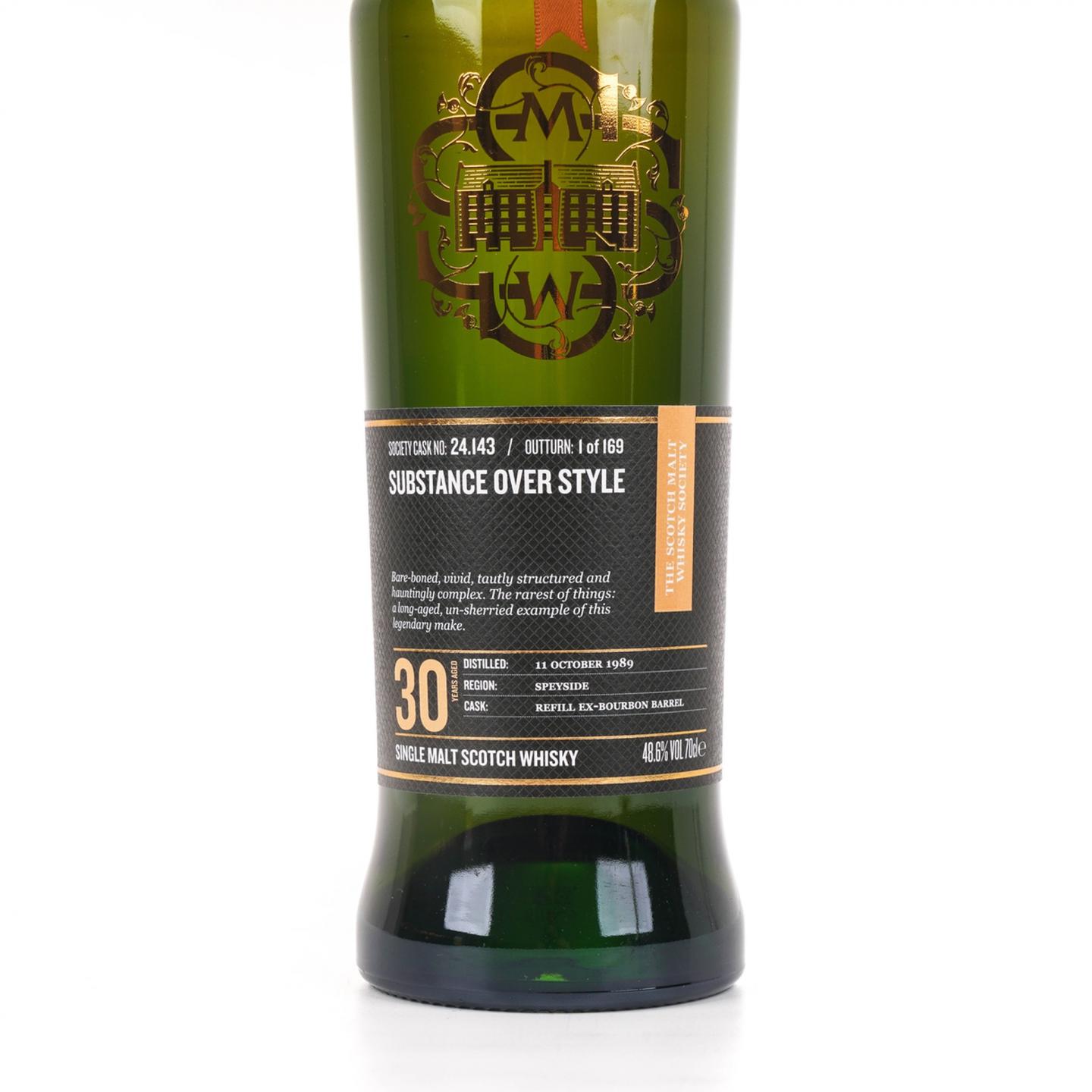 SMWS 24.143 麦卡伦 30年 1989 波本单桶