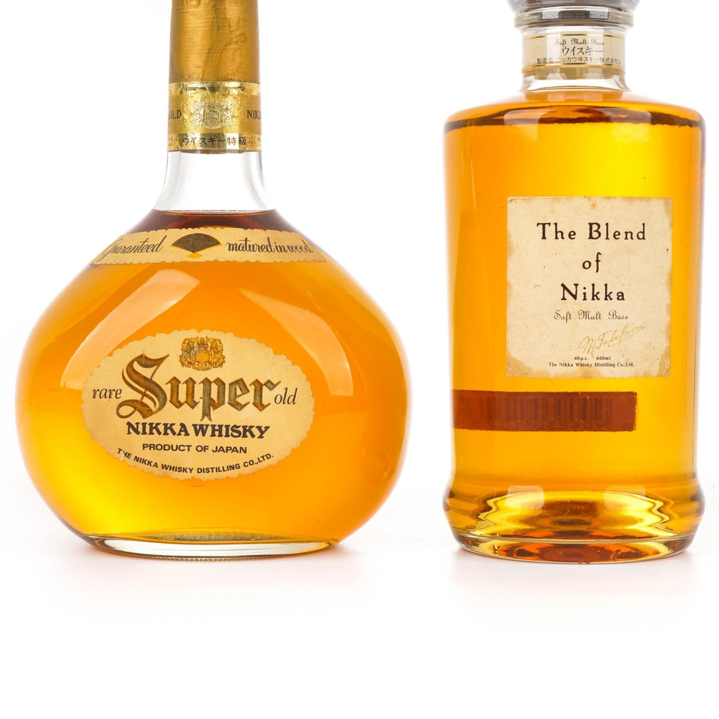 Nikka Super/Soft Malt Base调和 660ml+760ml 2瓶组