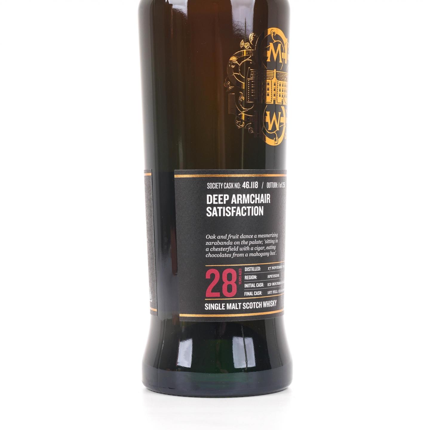 SMWS 46.118 格兰洛西 28年 1992