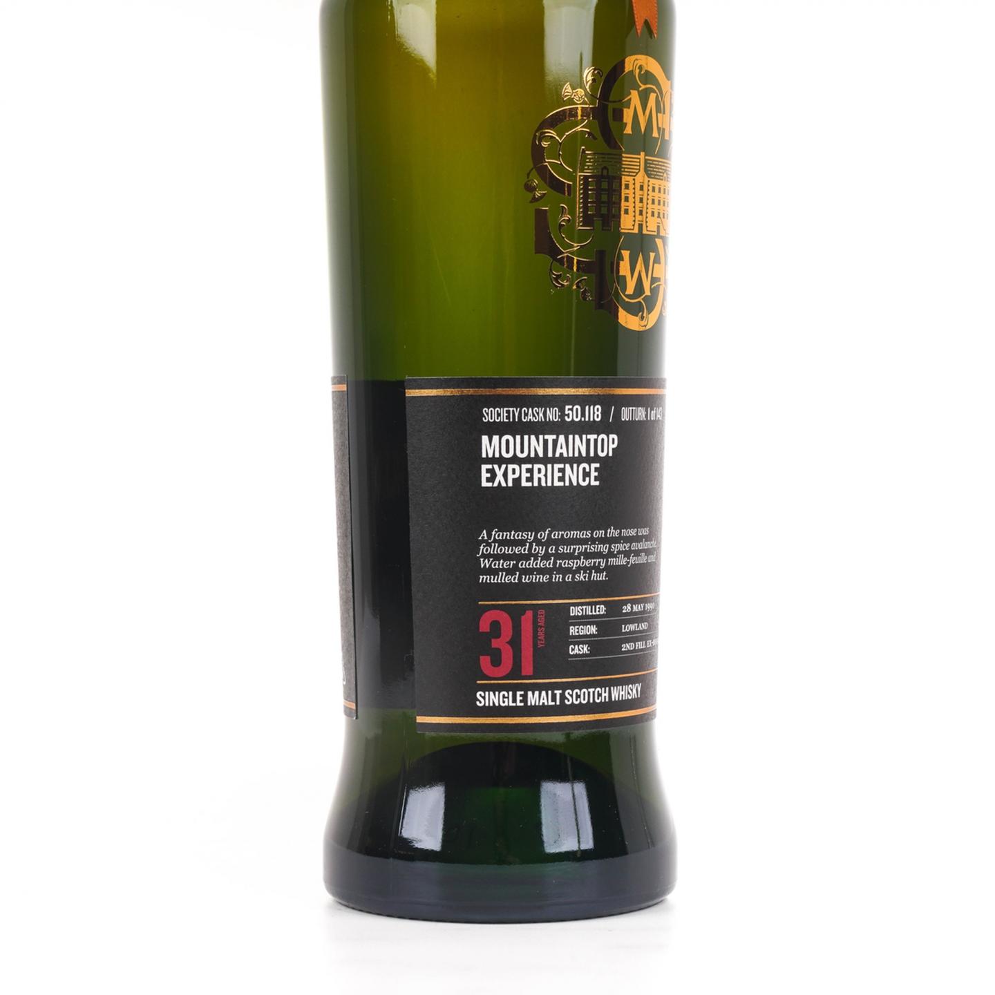 SMWS 50.118 磐火 31年 1990 波本单桶 53%