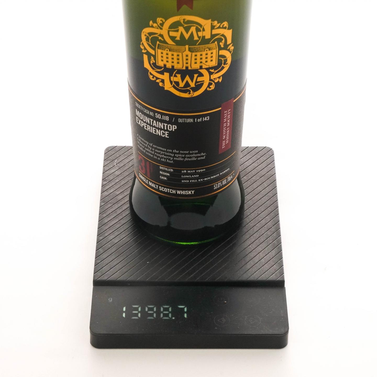 SMWS 50.118 磐火 31年 1990 波本单桶 53%