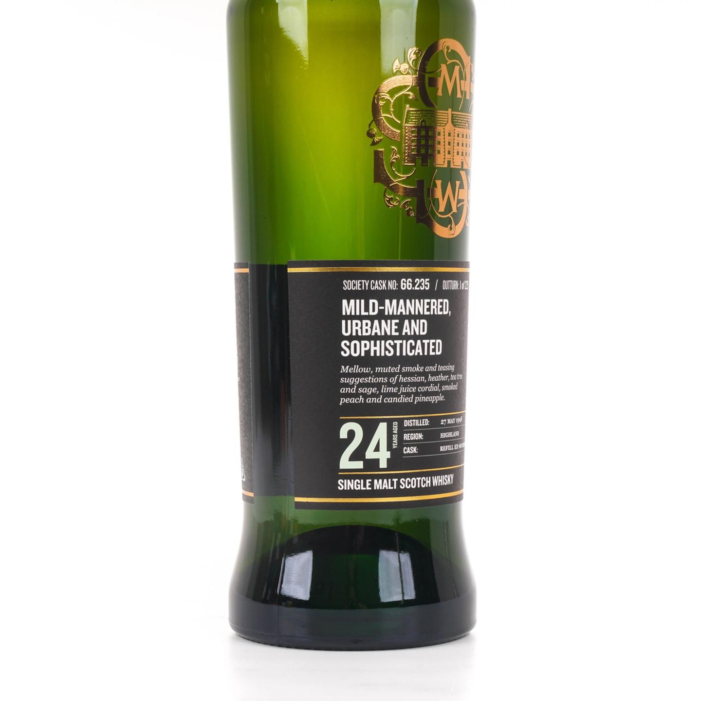 SMWS 66.235 阿德摩尔 24年 1998 单桶