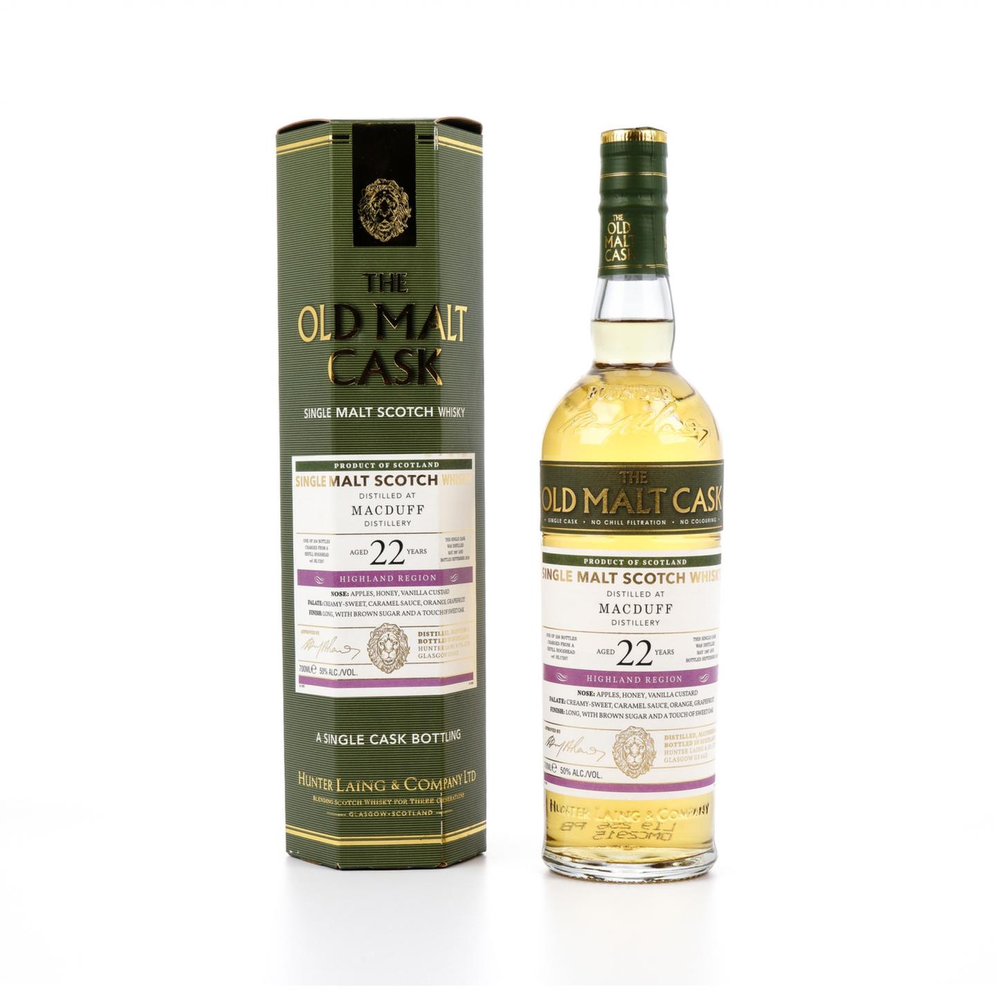 麦克杜夫 22年 1997-2019 单桶 HL OMC 700ML