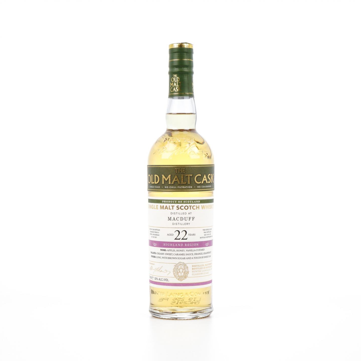 麦克杜夫 22年 1997-2019 单桶 HL OMC 700ML