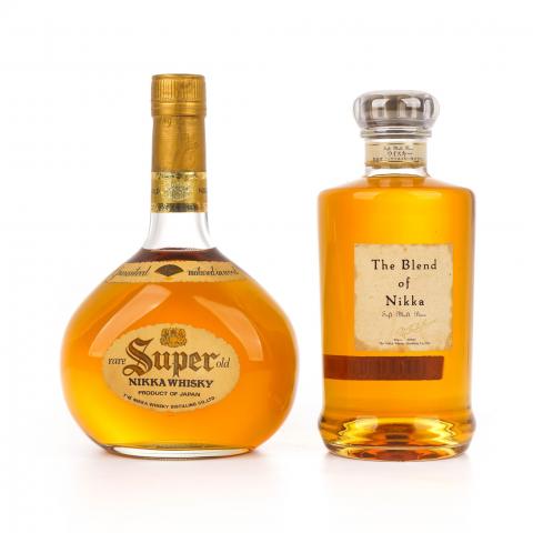 Nikka Super/Soft Malt Base调和 660ml+760ml 2瓶组