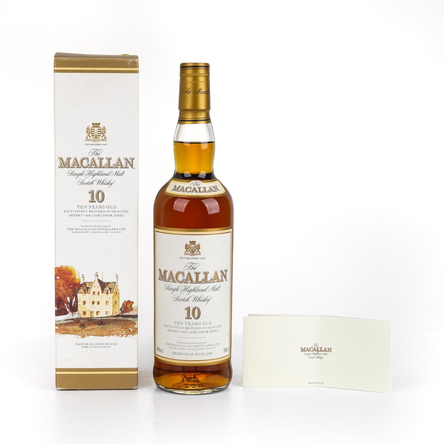 麦卡伦 10年 雪莉桶 红庄园版