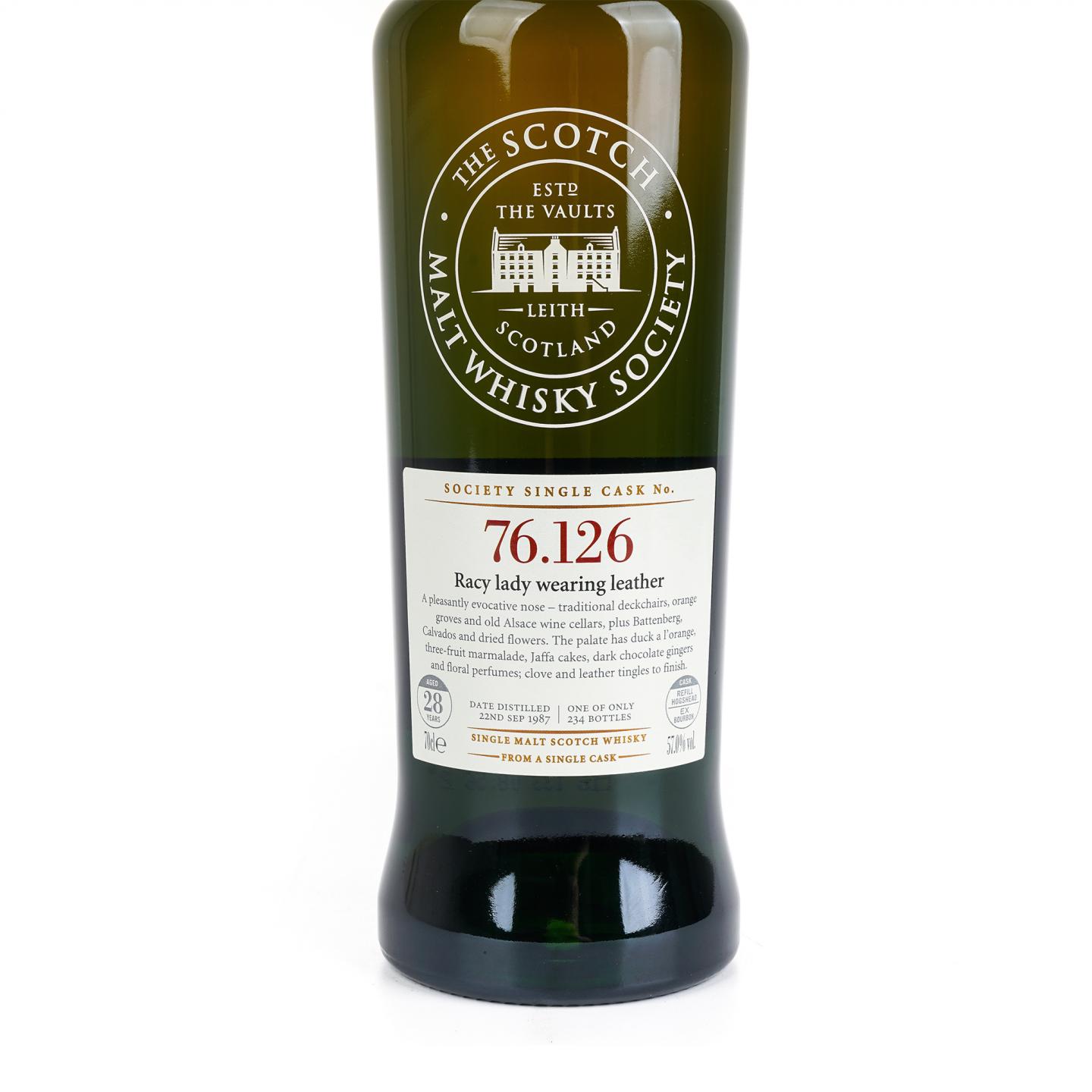 SMWS 76.126 慕赫 28年 1987 单桶