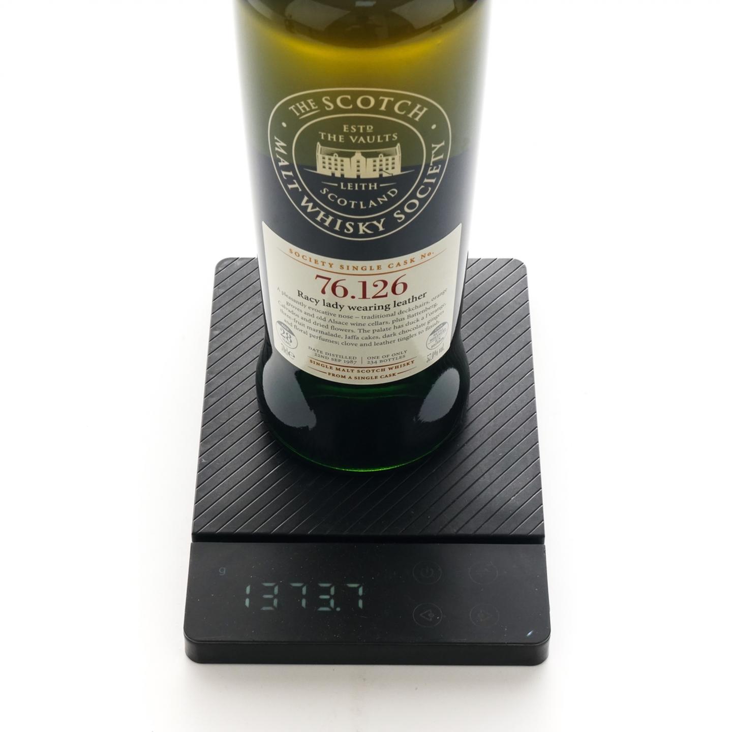 SMWS 76.126 慕赫 28年 1987 单桶