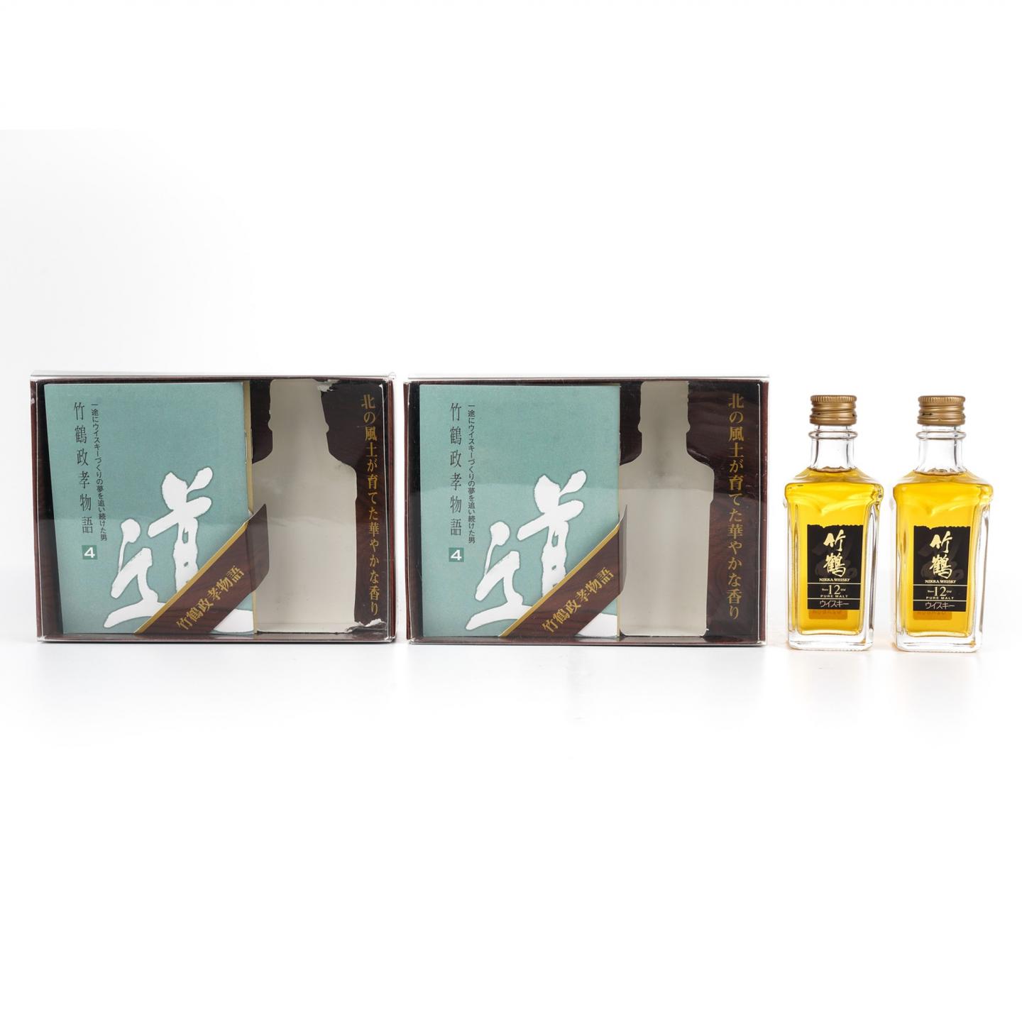 【酒版】竹鹤 12年 政孝物语 50ml*2