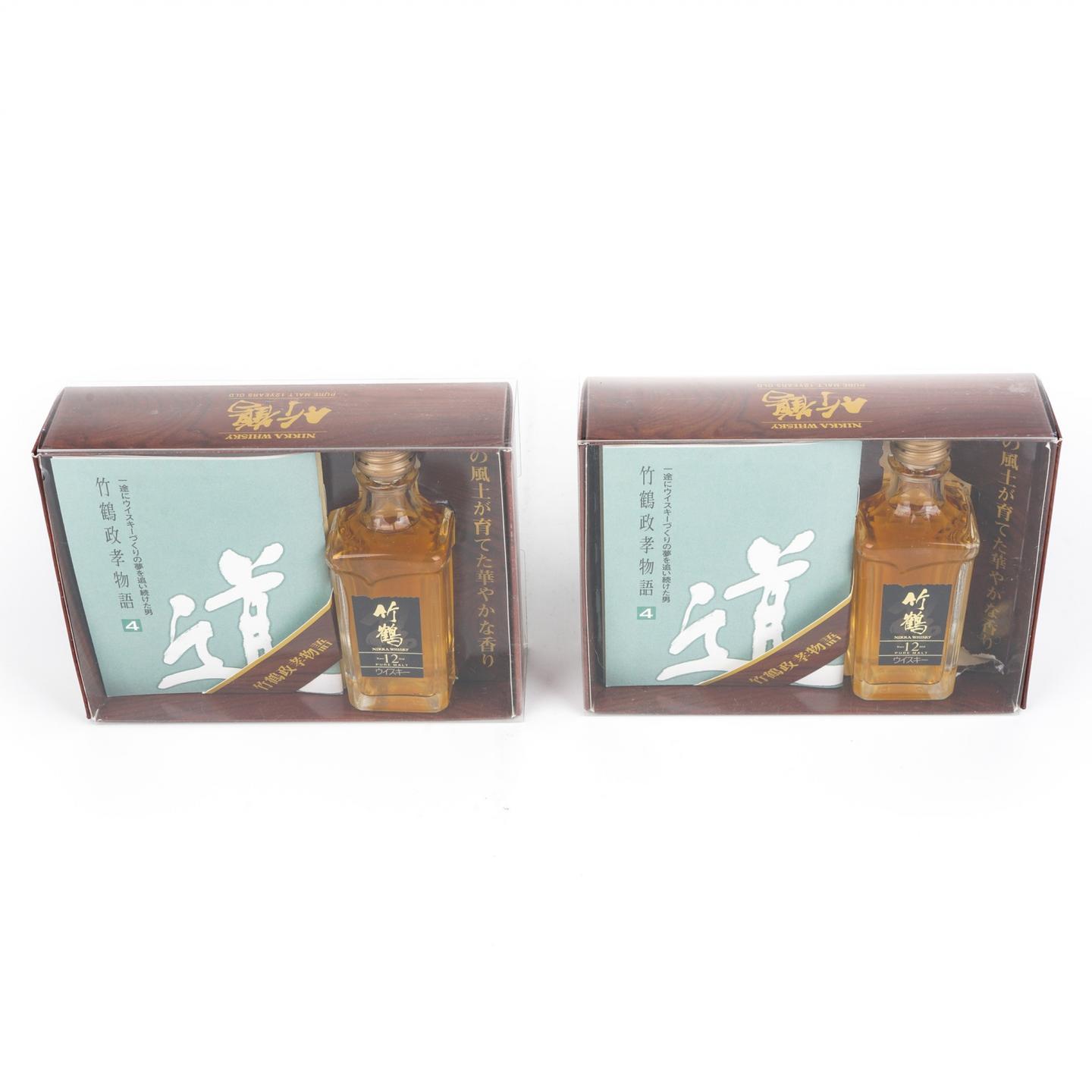 【酒版】竹鹤 12年 政孝物语 50ml*2