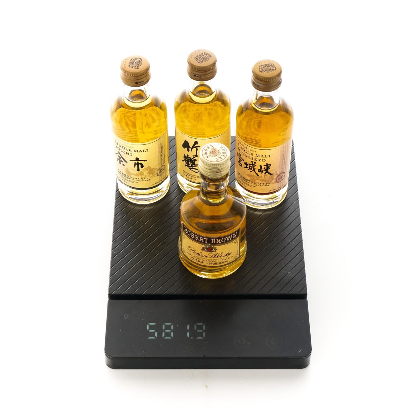 【酒版】麒麟/宫城峡/竹鹤/余市 50ml*4