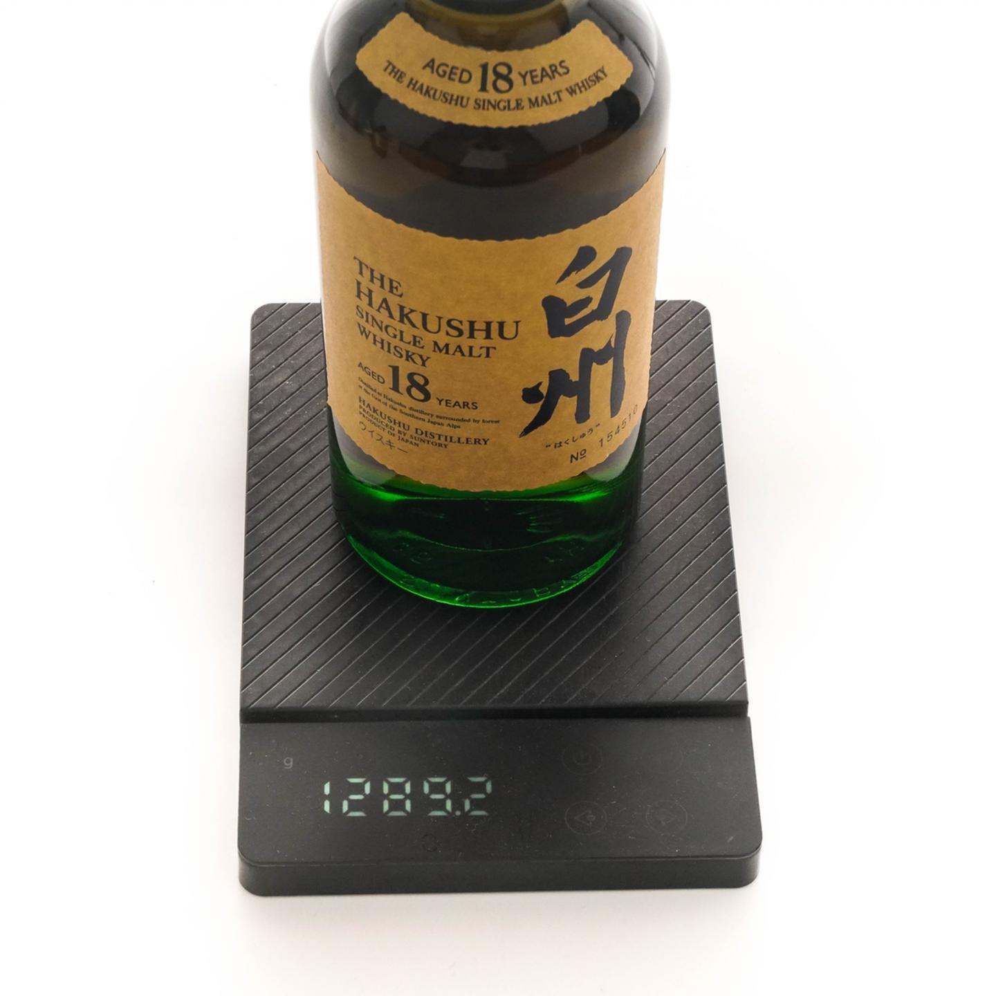 白州 18年 单一麦芽 瓶号154510
