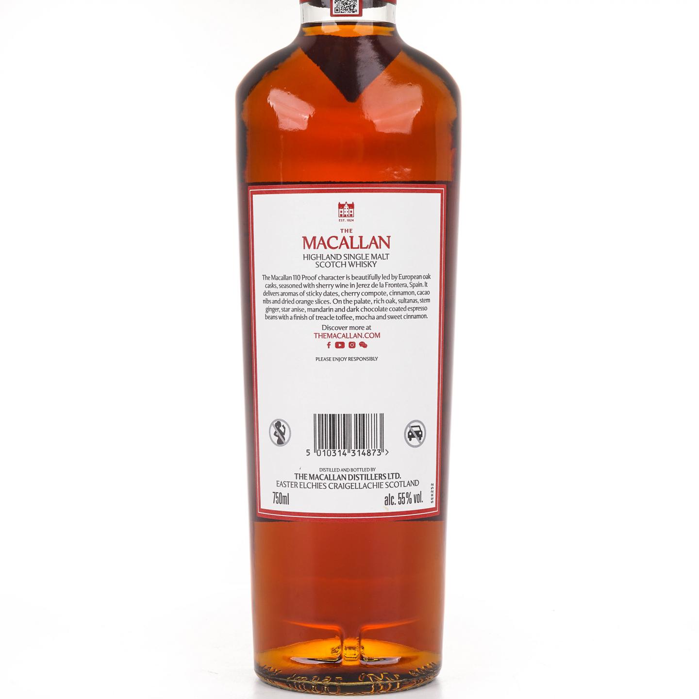 麦卡伦 12年 110 Proof 55%Vol. 750ml