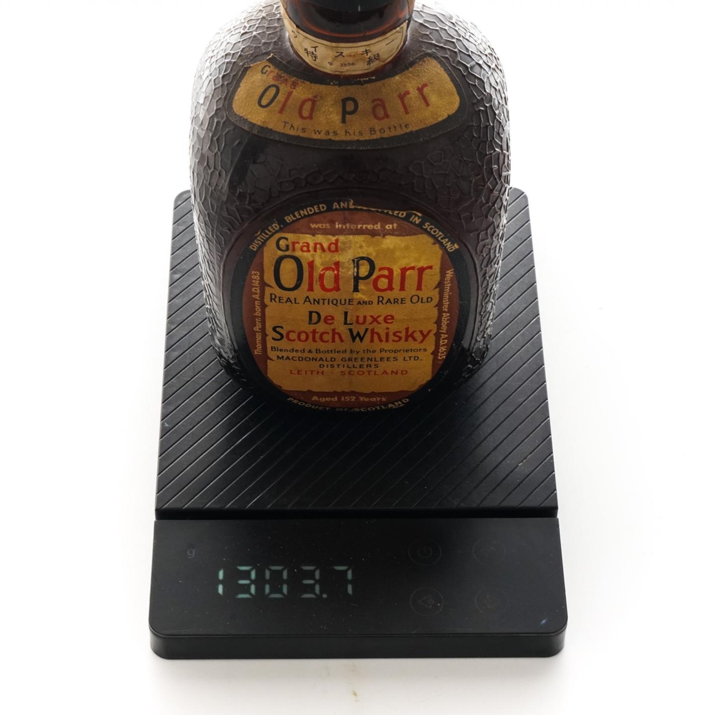 Grand Old Parr 调和 弹弓头 De Luxe Scotch Whisky 760ml