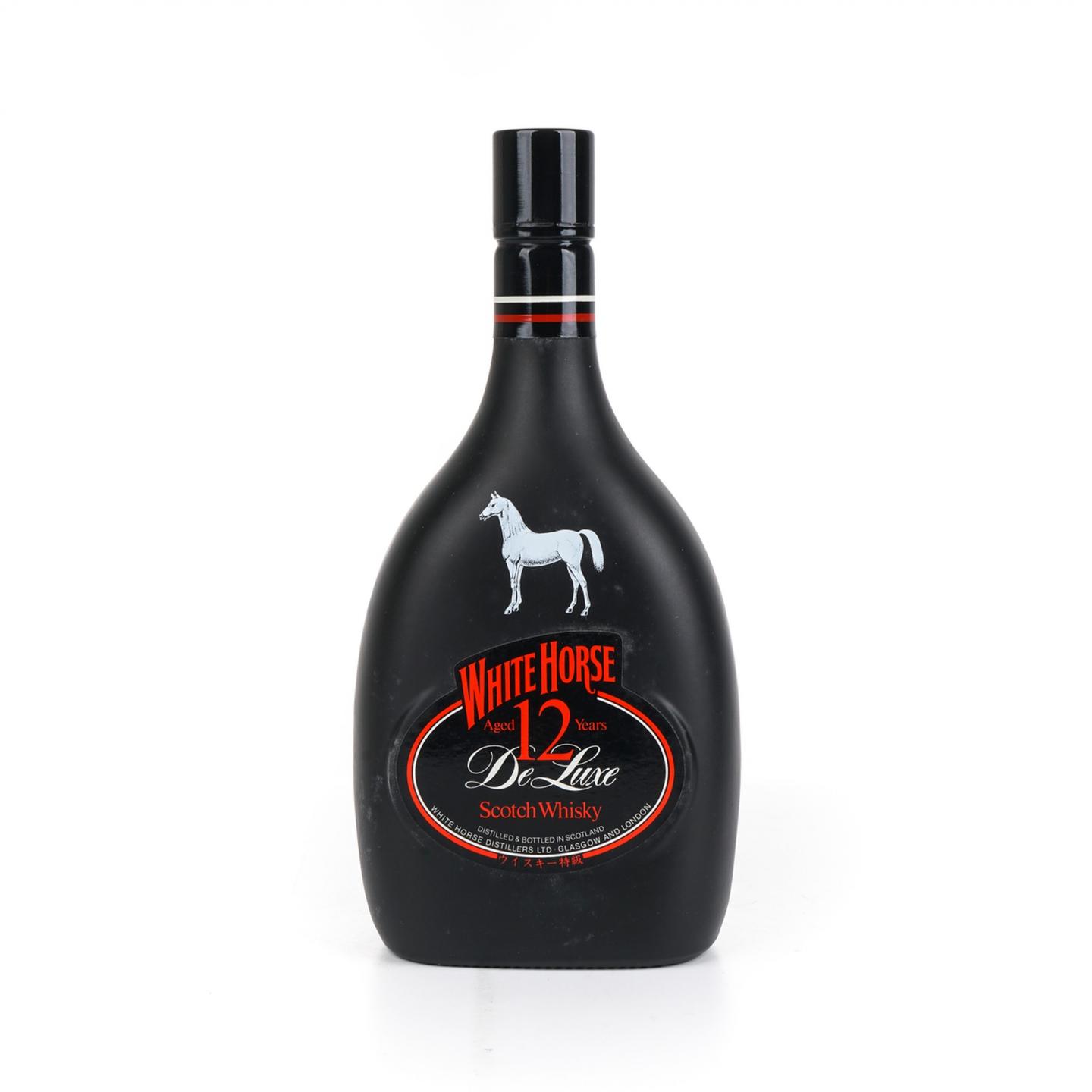 白马 12年 1980s 黑瓷瓶 750ml