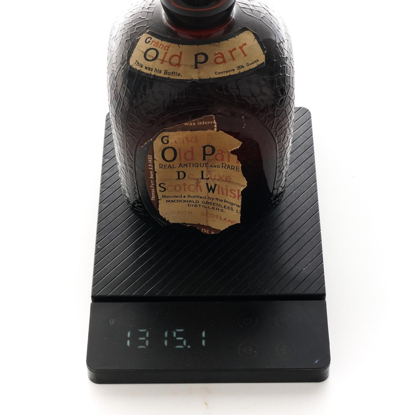 Grand Old Parr 调和 弹弓头 De Luxe Scotch Whisky