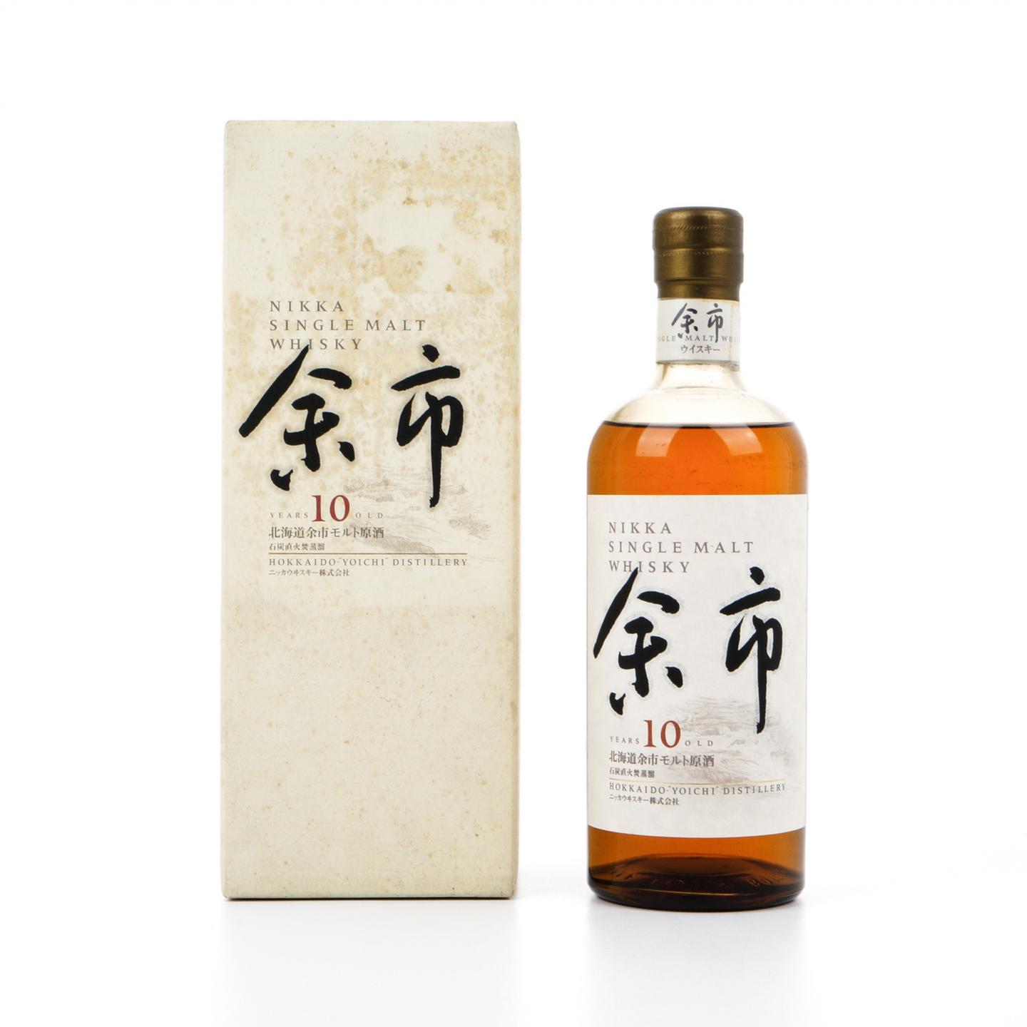 北海道余市 10年 石炭直火蒸馏 750ml