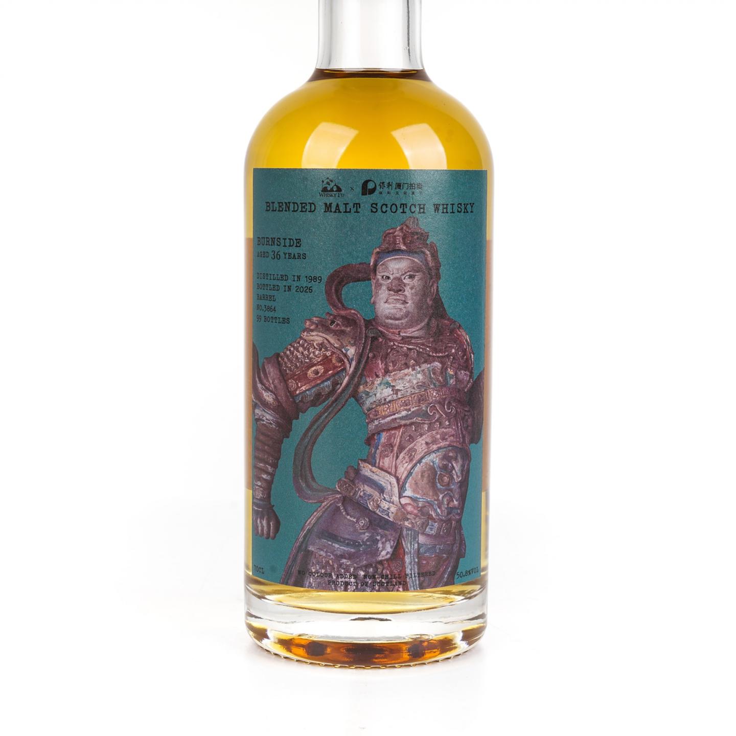 Burnside 36年 1989-2026 单桶#3864 Whisky Fu 韦陀