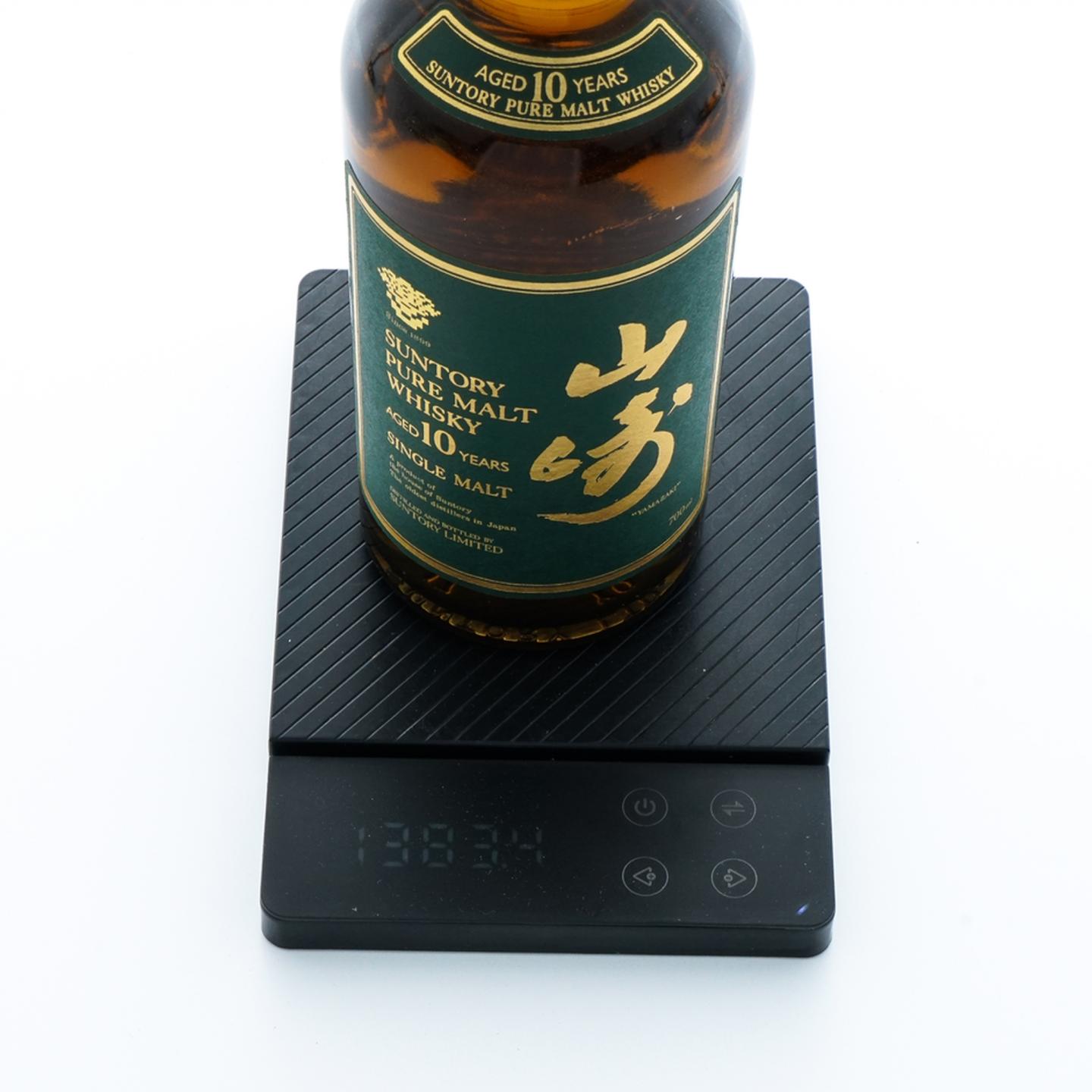 山崎 10年 金花标 绿标