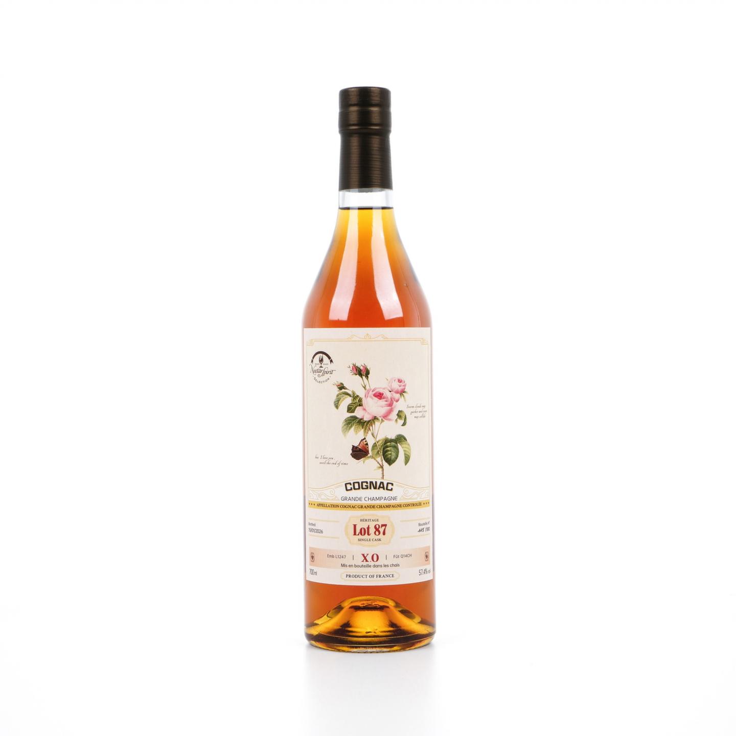 玫瑰之约 2026 Lot 87 大香槟区 单桶 干邑XO Nectar Spirit