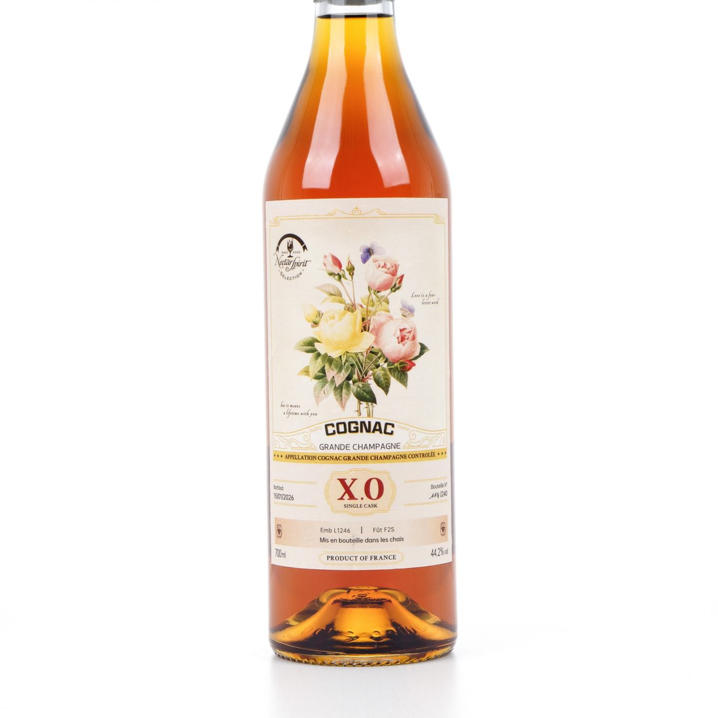 玫瑰之约 2026 大香槟区 单桶 干邑XO Nectar Spirit