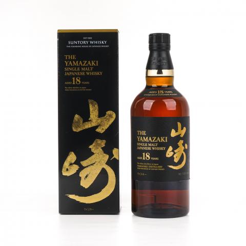 山崎 18年 金字黑标 No.1081454