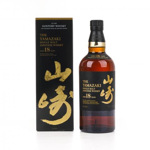 山崎 18年 金字黑标 No.1174207