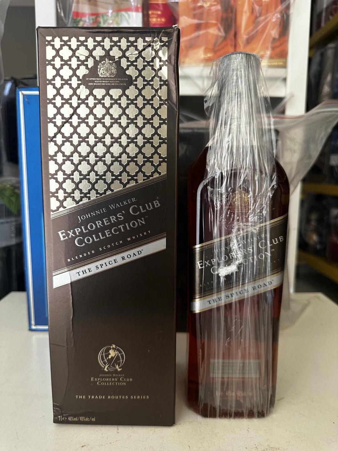 【绝版停产老酒】尊尼获加探索者俱乐部香料之路 1000ML