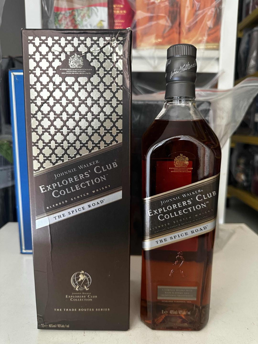 【绝版停产老酒】尊尼获加探索者俱乐部香料之路 1000ML