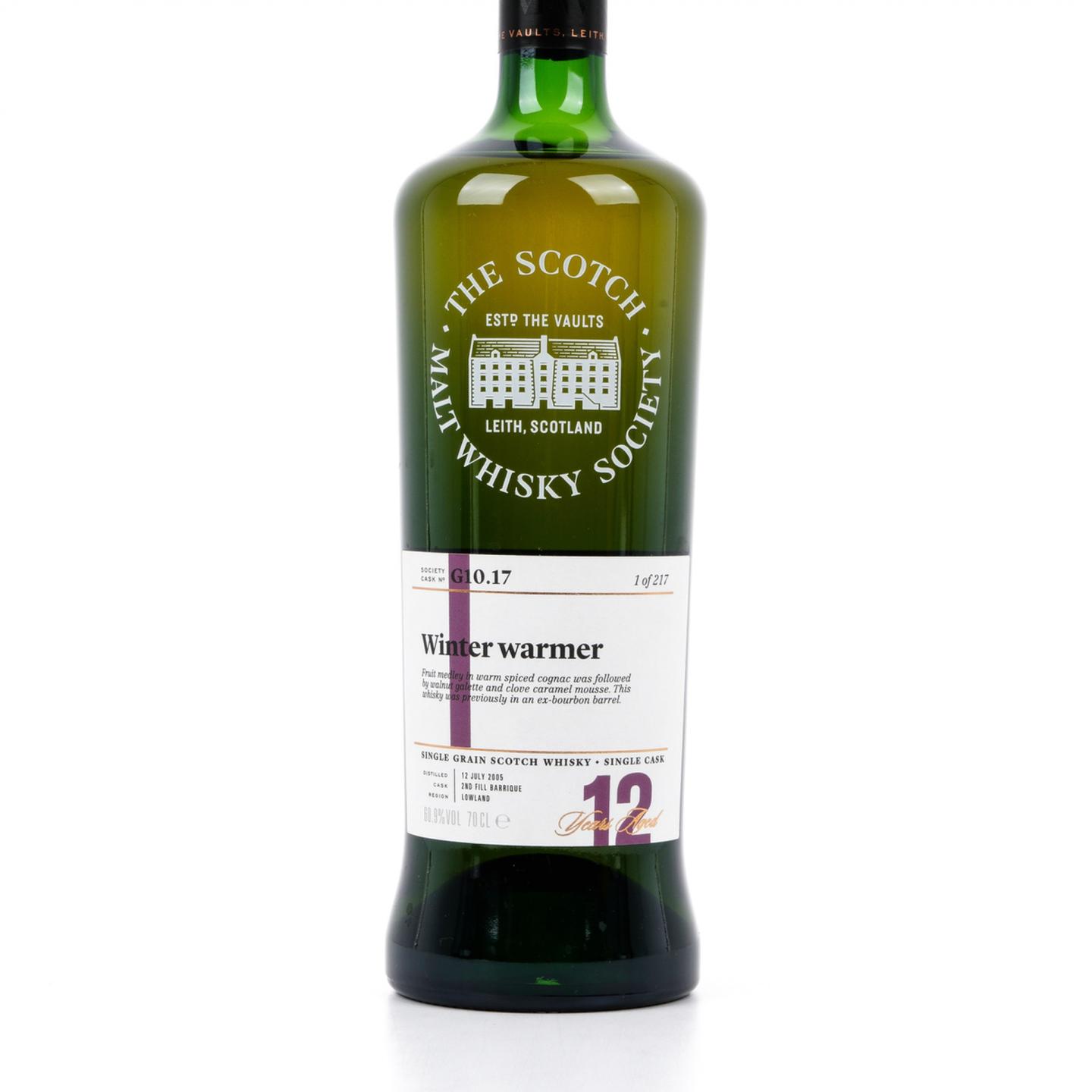 SMWS G10.17 Strathclyde 12年 2005 单桶单谷 行货