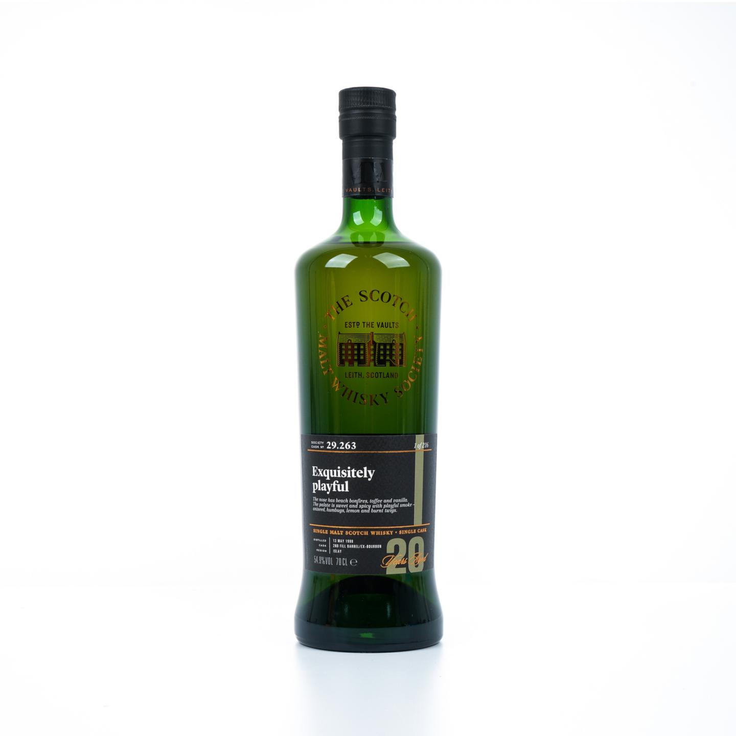 SMWS 29.263 拉弗格 20年 1998