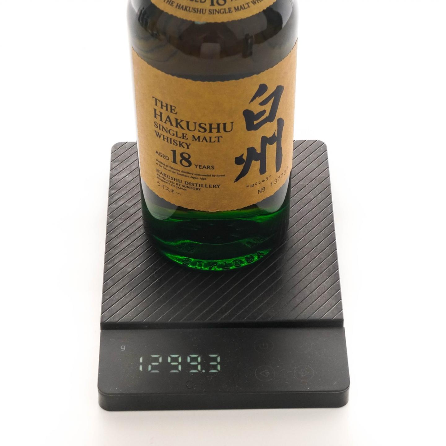 白州 18年 单一麦芽 瓶号137707