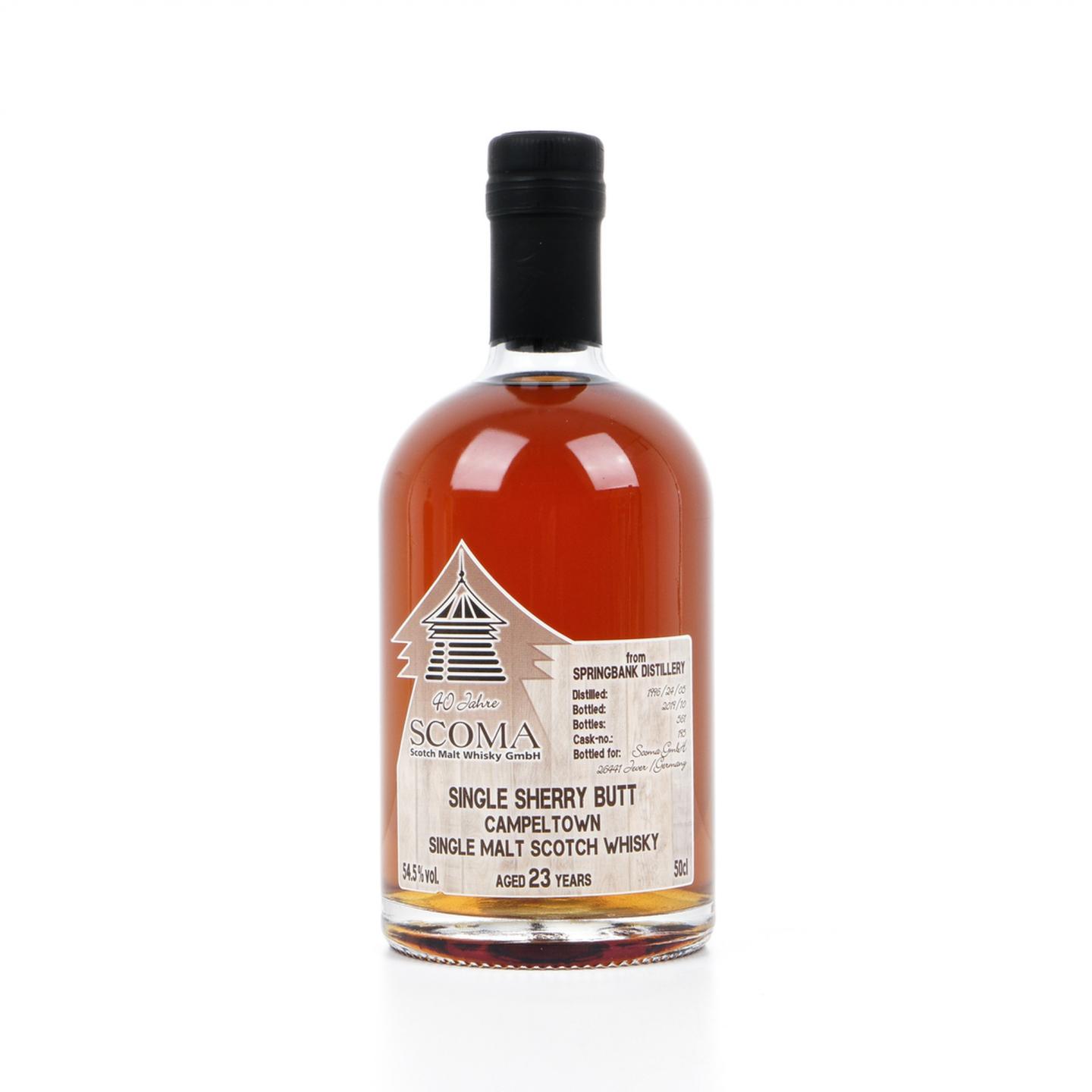 云顶 23年 1996-2019 SCOMA 雪莉单桶#195 500ml